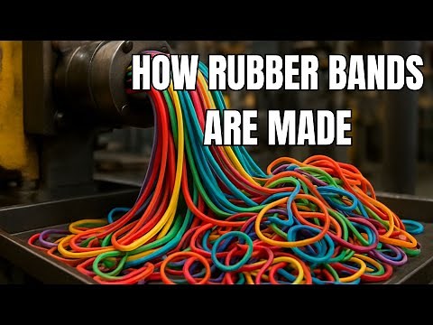 How Rubber Bands Are Made: Inside the Factory Process