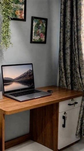 ✨ Modern Laminate Study Table ✨ #carpenter #interiordesign #ghaziabad