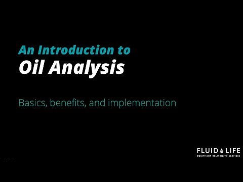 Introduction to Oil Analysis