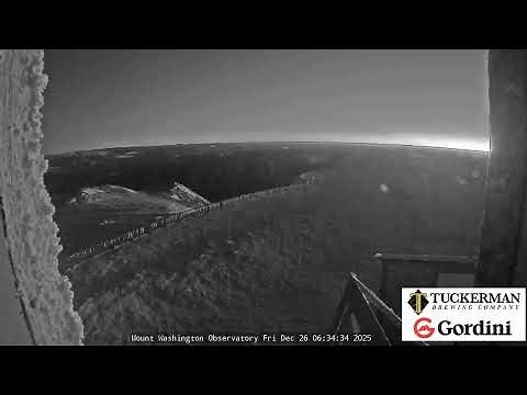 LIVE: Mount Washington Observatory Deck Cam