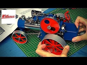 WILESCO D415 Steam Tractor kit build Pt 2