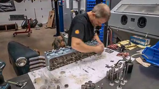 Watch This 1950 Chevy Stovebolt Straight-Six Engine Get Rebuilt in 10 Minutes