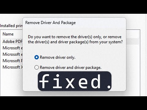 How to Fix: Can’t Remove the Printer in Windows 10/11