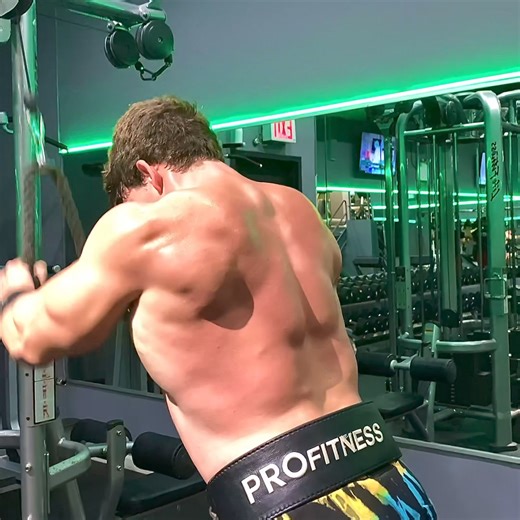 19K views · 793 reactions | Back Workout Cable Pullover 80-100lbs...