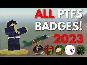 Where to find ALL PTFS Badges (UPDATED 2023) (Roblox)