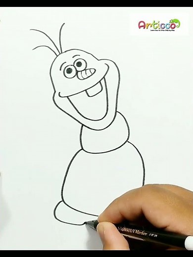 DRAWING OLAF EASY