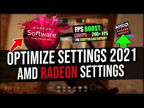 Best AMD Radeon Setting Optimizations For Gaming (BOOST FPS) 2022