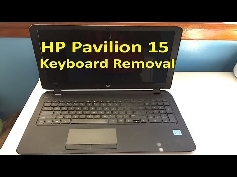 HP Pavilion 15 - Remove/Replace Keyboard
