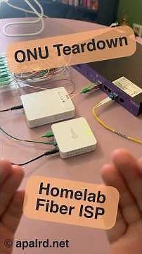 What's Inside a Fiber Optic Network Unit (ONU)? #gpon #ftth #fiberoptics