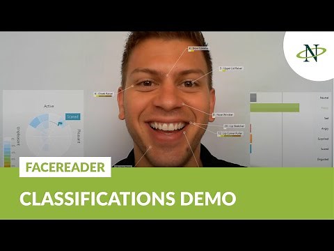 FaceReader Classifications Demo - Automated facial expression analysis | Noldus Product Demo