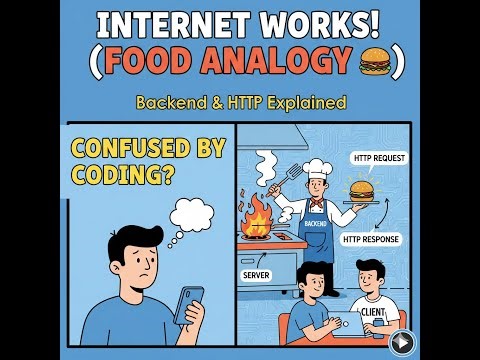 Backend development Day 1 | client server architecture and HTTP using real life examples