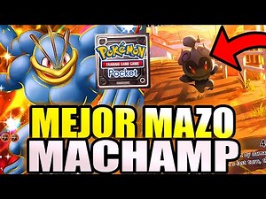 😱¡El NUEVO MEJOR MAZO de MACHAMP EX ES ÉPICO!😱 POKEMON TCG POCKET