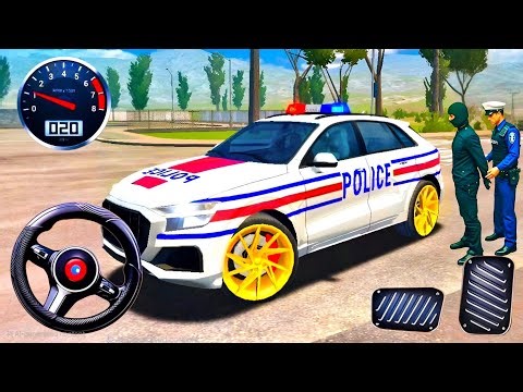 Police Game 2025 – Audi Q8 Drift & Arrest Mission! (Android Gameplay)