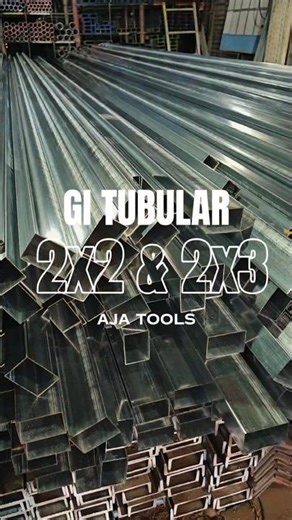 gi tubular 2x2 & 2x3