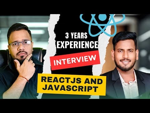 Frontend Developer Mock Interview | 3 Years Experience | HTML, CSS, React and JavaScript