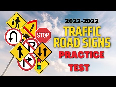 Traffic Road Signs/DMV Road Sign Practice Permit Test