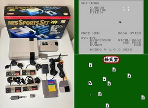Gamer Develops NESOS, a Functional 8-Bit Operating System for the NES