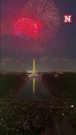 Breathtaking Independence Day Fireworks Illuminate Sky Over Washington