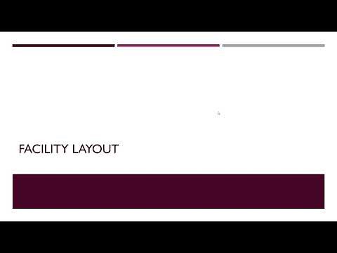Process Selection and Facility Layout || Operations Management