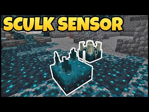 How To Use SCULK SENSOR In MINECRAFT
