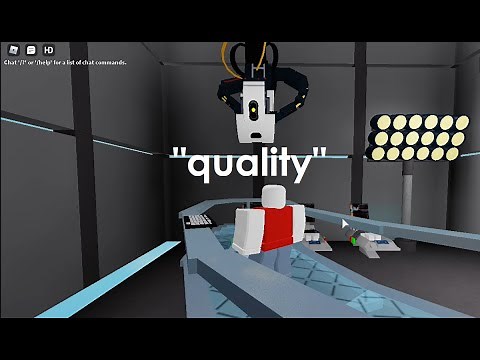 Playing Portal Games In Roblox