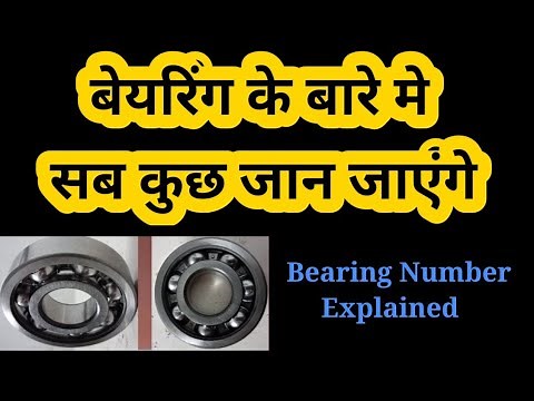 Bearing Number Explained ( Designation)