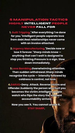 5 Manipulation Tactics Intelligent People Never Fall For || Psychology Facts