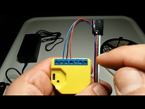 how to wire shelly RGBW 2 - تحويل اي حبل ليد إلى سمارت باستخدام شيلي