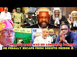 NNAMDI KANU JUST ESCAPED SOKOTO PRISON — NIGERIA GOVERNMENT IN PANIC