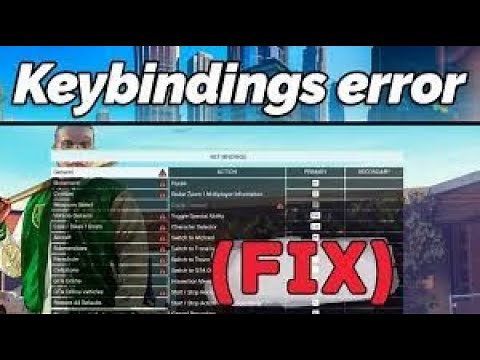 How to Fix GTA V Keybindings | Fix Gta 5 Keybinds without opening iv or any software no patch need