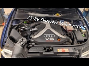 B5 S4 Upgraded 710N Diverter Valve Install