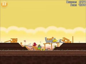 Official Angry Birds Walkthrough The Big Setup 10-1