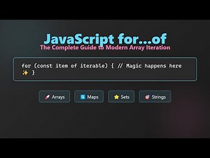 JavaScript for...of Loop: A Beginner's Guide to Iteration