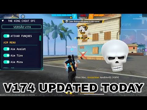 the king cheat v174 key | free fire mod menu | free fire hack | the king cheat I'd ban problem