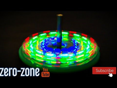 LED Gyro Welding Kit Rotating Lantern Inline Component Diy Electronic Kit