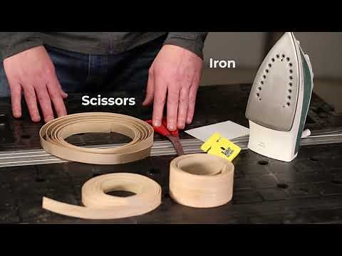 How To Dress Up Plywood with Iron-On Edging