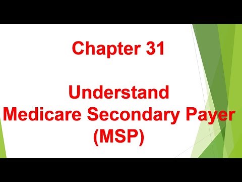 Understand Medicare Secondary Payer (MSP) - Chapter 31