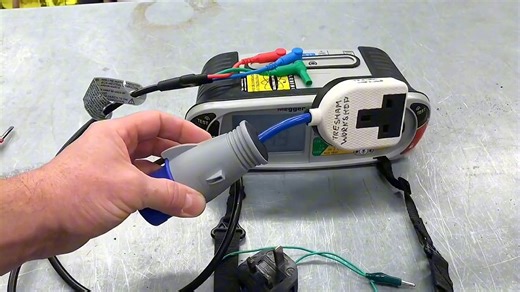 How to test an industrial 16 amp socket outlet for continuity of CPC, polarity and insulation resistance. The circuit is wired in SY flex (Sy cable) and support on cable tray. The test is carried out using a Megger MFT tester. I understand that final circuit should not be wired in SY flex but it is currently a requirement of both the City and Guilds and EAL awarding bodies to have this type of circuit. Videos are training aids for City and Guilds (C and G) and EAL courses Level 1, 2, 3 plus AM2,