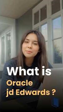 What is Oracle JD Edwards? | Quick ERP Overview #shorts