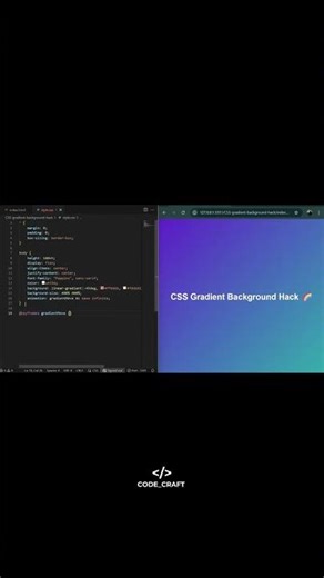 CSS Gradient Background Hack – Smooth Color Magic!