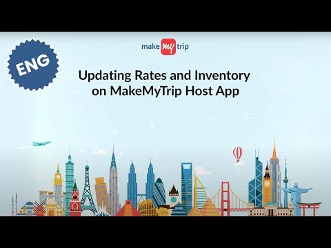 Updating Rates and Inventory on MakeMyTrip Host App