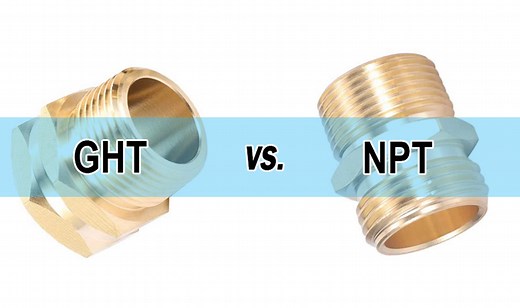 Garden Hose Thread (GHT) vs. NPT: What’s The Difference?