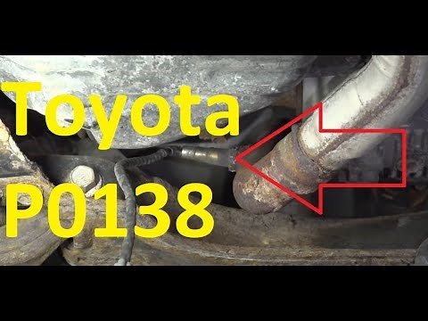 Causes and Fixes Toyota P0138 Code O2 Sensor Circuit High Voltage (Bank 1 Sensor 2)