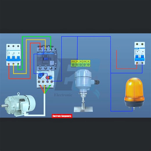 16K views · 131 reactions | Rotary Paddle Level Switch Wiring for 3-Phase Motor Control Rotary Level Switch | 퐄퐥퐞퐜퐭퐫퐨퐧퐢퐜 퐂퐨퐦퐩퐨퐧퐞퐧퐭퐬 | Facebook