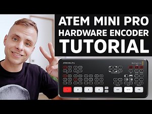 How To Use ATEM Mini Pro Hardware Encoder for YouTube | Step by Step Tutorial