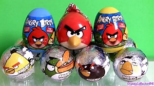 3.7K views · 60 reactions | NEW Angry Birds Surprise Eggs Review by Disneycollector Chocolate Sorpresa Huevos! | Fun Toyz Collector | Facebook