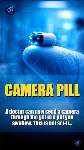 This Pill Is Actually a Tiny Camera