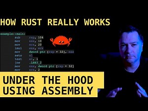 Get under the hood of Rust Language with Assembly!! Rust Programming Tutorial