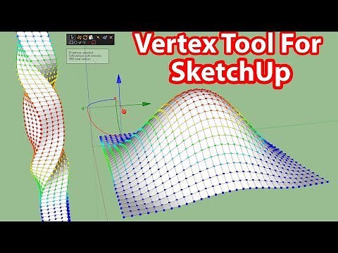 How To Use Vertex Tools For SketchUp
