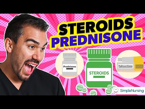 Pharmacology l Steroids - Prednisone - nursing RN PN (MADE EASY)